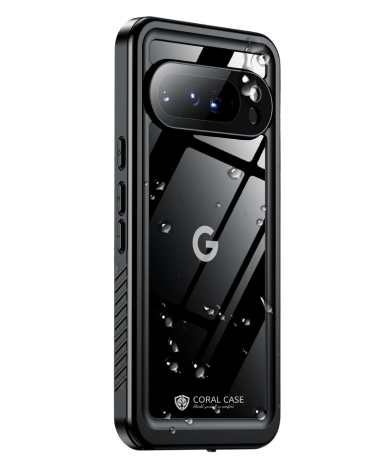 Google Pixel 9 Pro XL Waterproof Shockproof Lifeproof Full Body Case Rear View